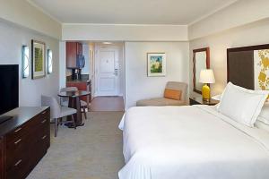 TV a/nebo společenská místnost v ubytování Lagoon Tower, a Hilton Grand Vacations Club- STUDIO STP