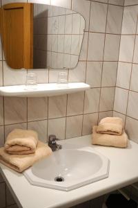 Koupelna v ubytování Gasthof Torwirt