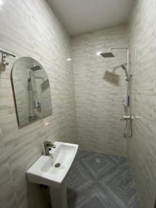 Koupelna v ubytování Nick Jaaks Courtyard ACCRA