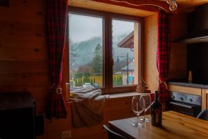 Nespecifikovaný výhled na hory nebo výhled na hory při pohledu z apartmánu