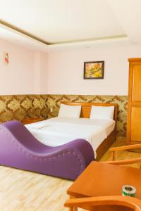 Postel nebo postele na pokoji v ubytování Thảo Nguyên 2 Hotel