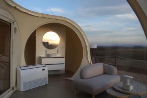 Posezení v ubytování Wine Bubble + 19 fotografií