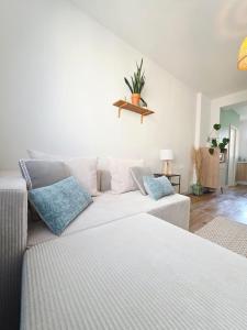 Ένα ή περισσότερα κρεβάτια σε δωμάτιο στο Opaline - centre-ville