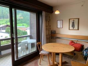 Χώρος καθιστικού στο Haus Schuschnig