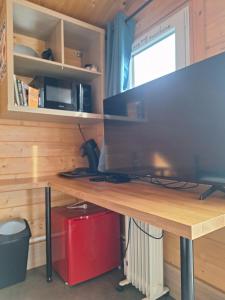 Η κουζίνα ή μικρή κουζίνα στο Chalet with private Balneo Spa