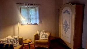 Posezení v ubytování Weineks Kellerstöckl