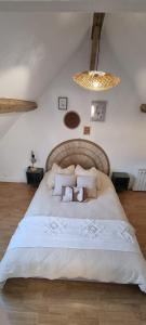 Postel nebo postele na pokoji v ubytování Charmant appartement 2 pièces, 1 chambres