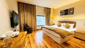 Μια τηλεόραση ή/και κέντρο ψυχαγωγίας στο Hotel COCODAN