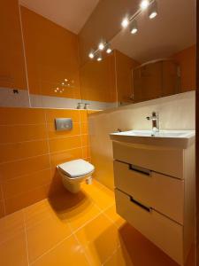 Koupelna v ubytování Apartament na Południu + 4 fotografie