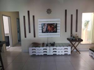 Μια τηλεόραση ή/και κέντρο ψυχαγωγίας στο japaratinga house