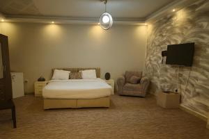 Μια τηλεόραση ή/και κέντρο ψυχαγωγίας στο Skylight apartments