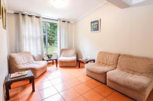 Posezení v ubytování Die Steenbras