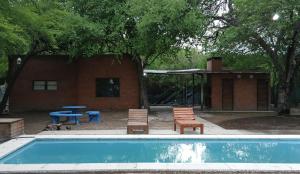 Bazén v ubytování Finca La Huella II nebo v jeho okolí