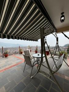 Balkón nebo terasa v ubytování Paradise Villa