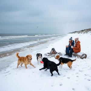 Domácí mazlíčci ubytovaní s hosty v ubytování Beach Stay 1 Min Walk