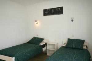 Postel nebo postele na pokoji v ubytování Appartement Le Bargy