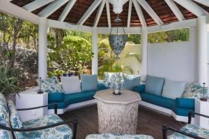 Istumisnurk majutusasutuses Luxury Villa St Barth with Ocean View, Pool & Gym