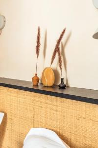 Koupelna v ubytování Hôtel Maison Traversière