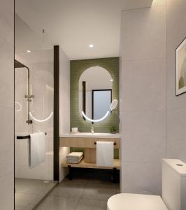Phòng tắm tại Holiday Inn Suzhou North by IHG