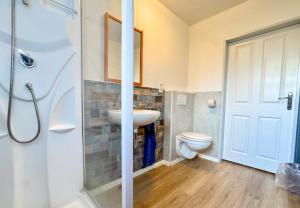 Koupelna v ubytování 33 - 42-B Gezellige vakantiewoning voor 2 personen