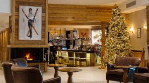 Χώρος καθιστικού στο Teleferic Grand Hotel