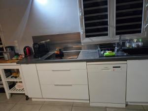 Kuchyň nebo kuchyňský kout v ubytování Villa Écrin de Nature