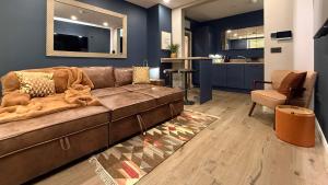 Η κουζίνα ή μικρή κουζίνα στο URBAN OAKS stylish city centre living