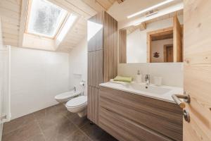 Koupelna v ubytování Bauernwohnung