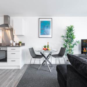 Et opholdsområde på Stylish Apartment - Selly Oak - Fast Wi-Fi - Parking 20CC