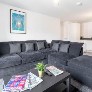 Et opholdsområde på Stylish Apartment - Selly Oak - Fast Wi-Fi - Parking 20CC + 30 billeder