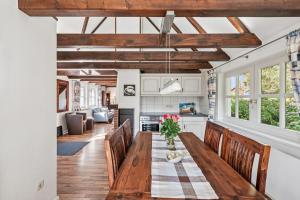 Kuchyň nebo kuchyňský kout v ubytování Witt-Dün