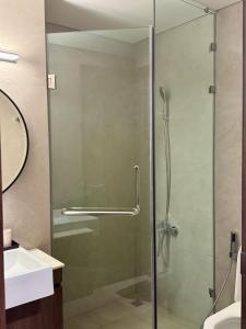 Koupelna v ubytování Muse