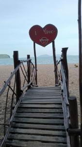 Naturlandskabet i nærheden af feriehuset