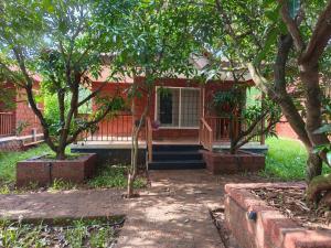 Κήπος έξω από το Desai's Mango Retreat