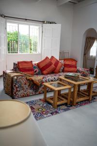 Et opholdsområde på Eclectic Old-Fashioned Comfort