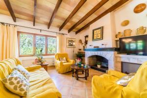 Et opholdsområde på Villa Tenis