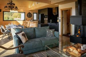 Χώρος καθιστικού στο Chalet L'Ursus - OVO Network +16 φωτογραφίες