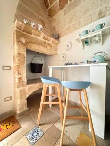 Η κουζίνα ή μικρή κουζίνα στο B&B Casa Fiore