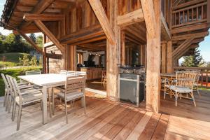 Ban công/sân hiên tại Chalet du Gouter