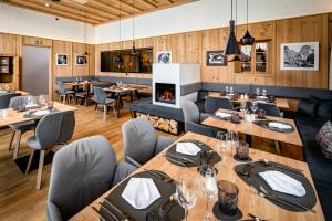 Χώρος καθιστικού στο Hotel Gartnerkofel