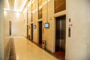 TV a/nebo společenská místnost v ubytování 晨曦公寓酒店 + 5 fotografií