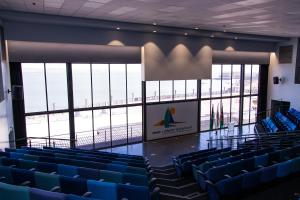 Χώρος καθιστικού στο Waterfront Guest House