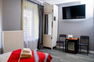 TV a/nebo společenská místnost v ubytování Kaktus Chill & Sleeping - 50 m od Rynku