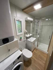 Koupelna v ubytování Balance Balaton