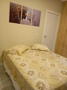 Postel nebo postele na pokoji v ubytování Winter X Locações 02 + 23 fotografií