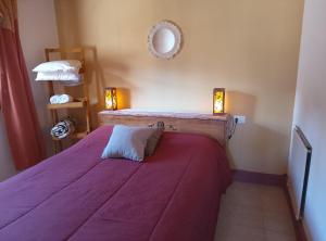 Postel nebo postele na pokoji v ubytování Cabañas Rowal Malbec Potrerillos + 22 fotografií