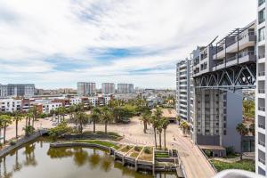 Γενική άποψη της πόλης Κέιπ Τάουν ή θέα της πόλης από  αυτό το διαμέρισμα