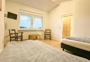 Ένα ή περισσότερα κρεβάτια σε δωμάτιο στο Modern appartement voor 2 personen - 79-6