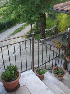 A garden outside Agriturismo La Fattoria