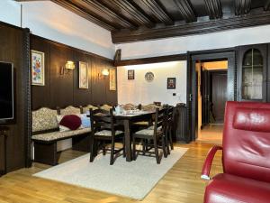 Χώρος καθιστικού στο Ferienwohnung Altstadt Freistadt